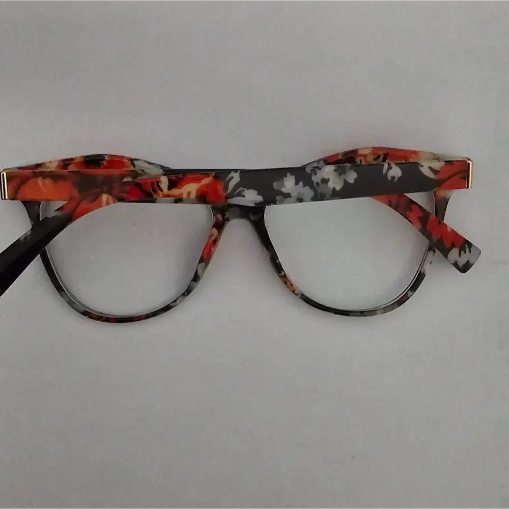 Zeelool floral glasses